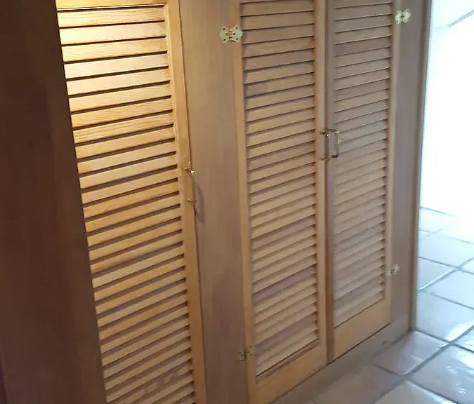 Loft bedroom closet