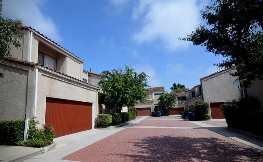 Community interior roadway - 10738 National Blvd