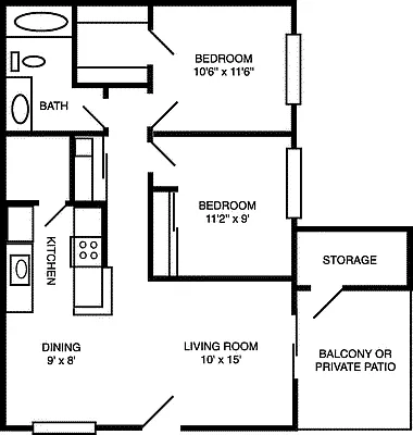 Floor plan Manzanita