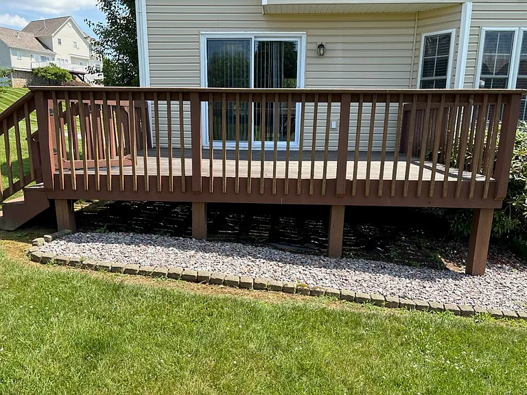 backyard porch