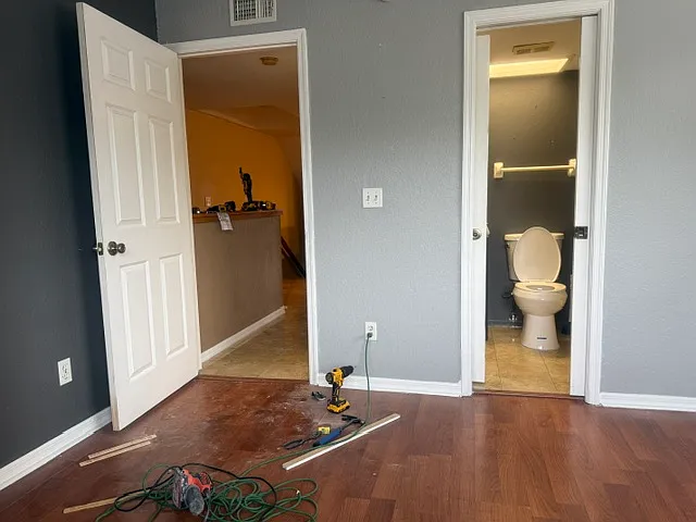 CHANGED OUT DOORS putting in new doors