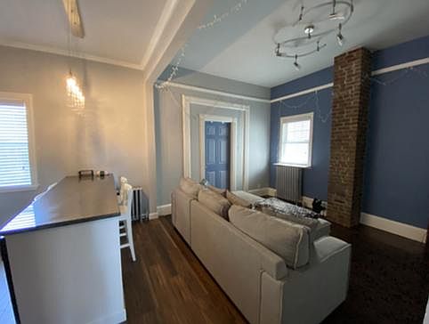 Living Room Open to the Kitchen