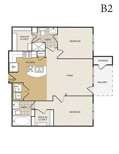 Floor plan B2