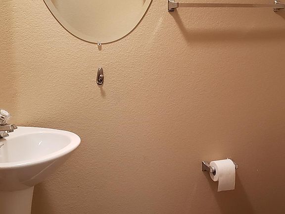 Downstairs powder room