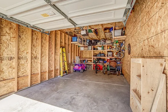 Not actual garage but representative of what will come with this unit.