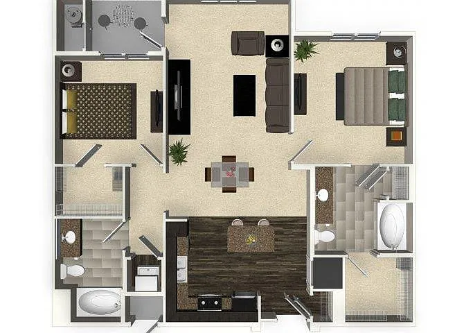 Floor plan B2