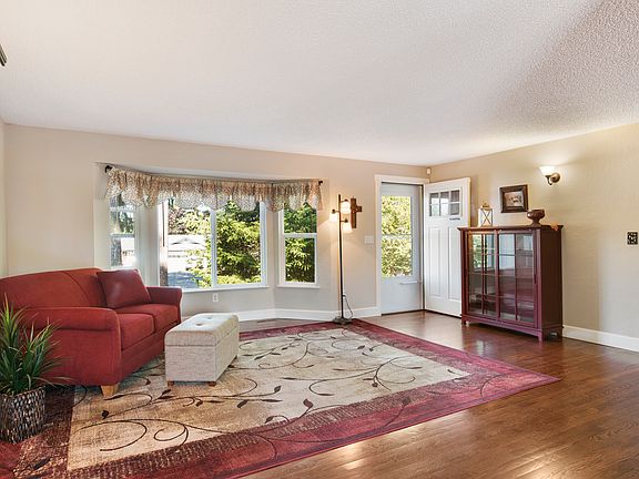 Front room and front door