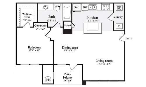 Floor plan A1R
