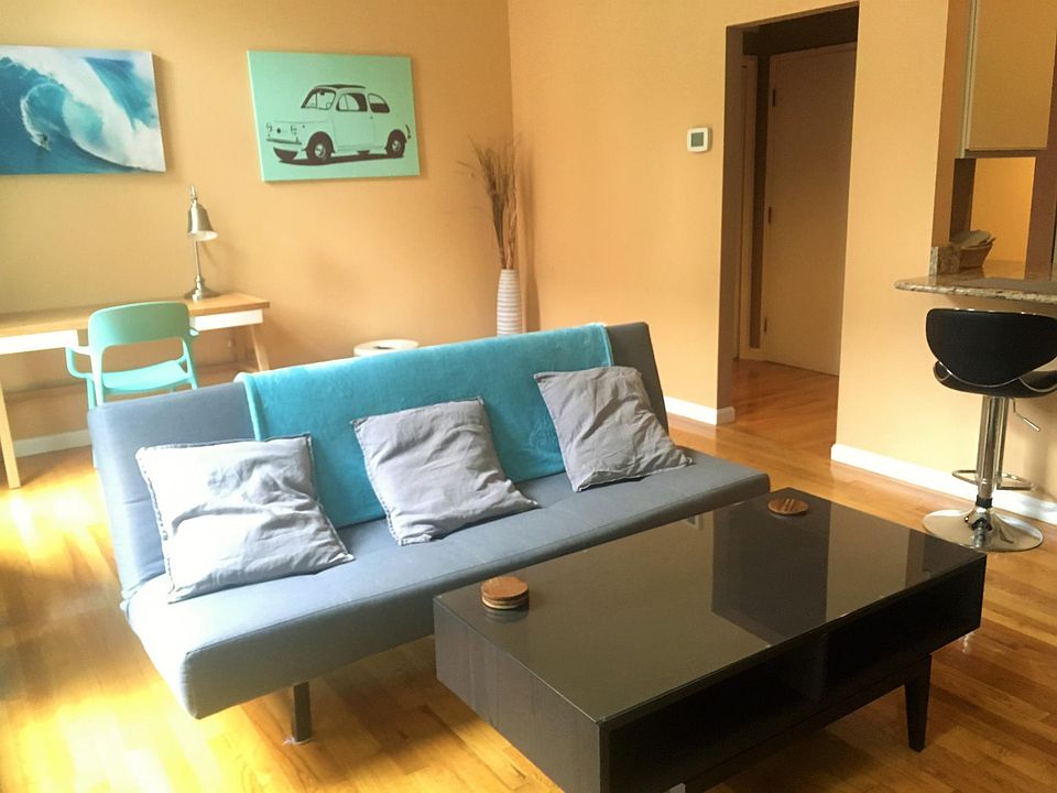 Sofa bed in the living room