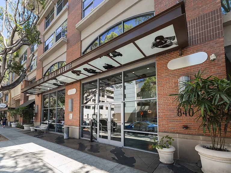 Entrance to building