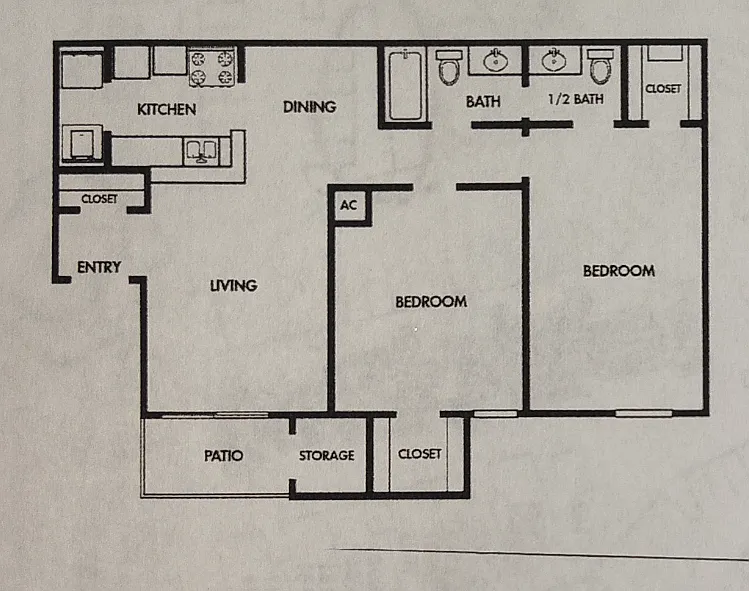 Floor plan B1S