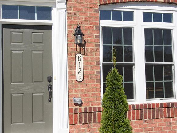 Front Door with Street Number