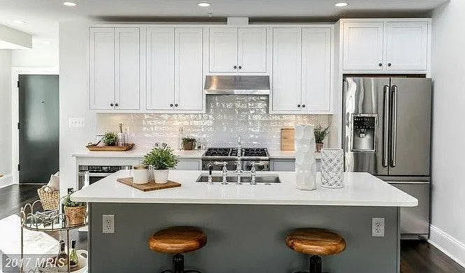 Beautiful Modern Kitchen with restoration hardware design