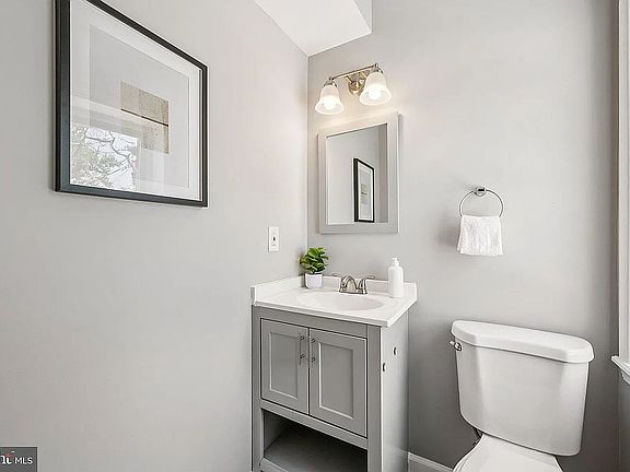 Downstairs half bath