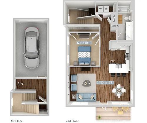 Floor plan A8-1001