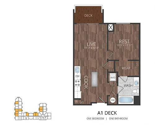 Floor plan a1d