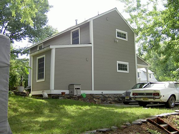 side view and driveway