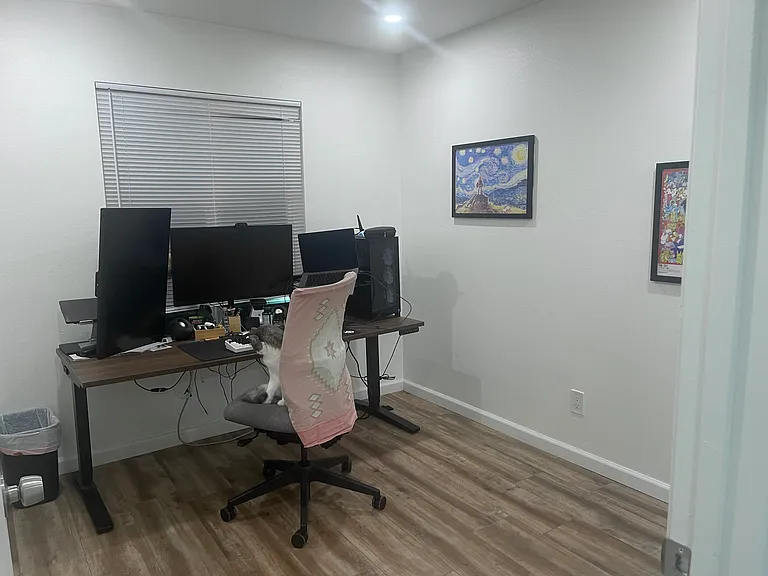 Your private bedroom. Room will be empty upon move-in.