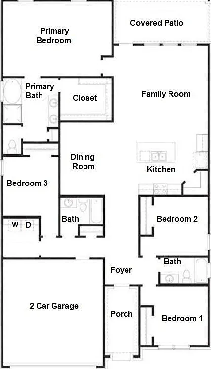 4 bed, 3.0 bath, 2092 sqft, $2,300 — Photo 3
