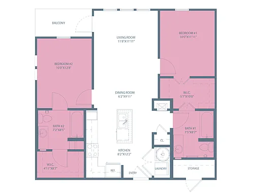 Floor plan Baja Alt