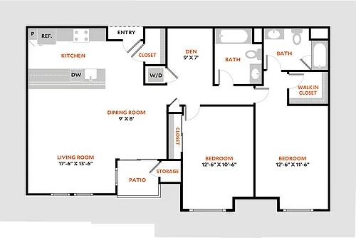 Floor plan Plan 2F