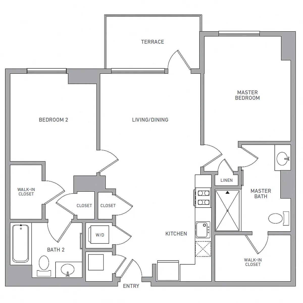 Floor plan B2