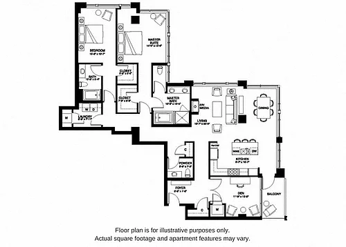 Floor plan B26 South