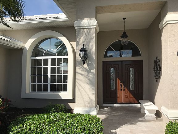 Grand new double entry doors