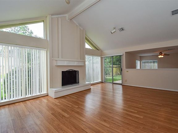 Family is very spacious and can accommodate your large furnishings with a partial wall dividing the living area from the formal dining room.