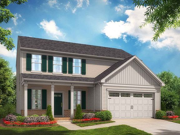 Elevation 2 of the Sheridan a home design offered at Snowden Bridge in Stephenson VA by Brookfield R