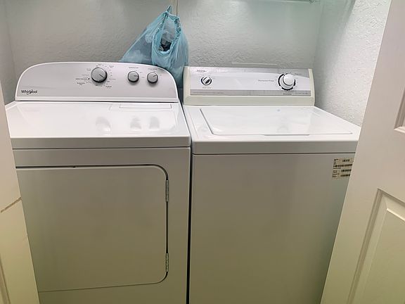 WASHER AND DRYER UP STAIRS ,INSIDE HOUSE