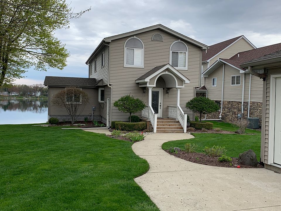 Front view of the home