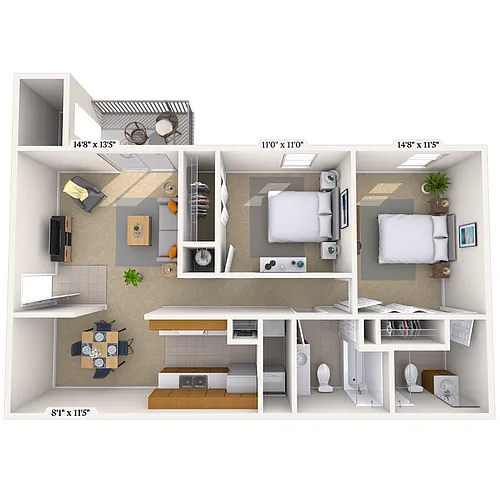 Floor plan Palmetto