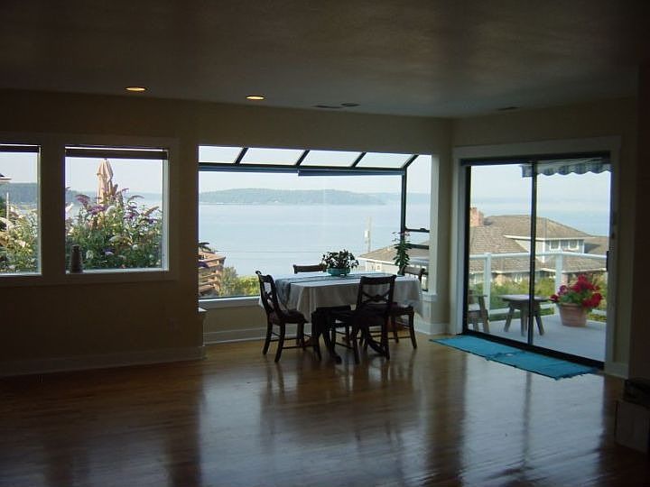 View from front