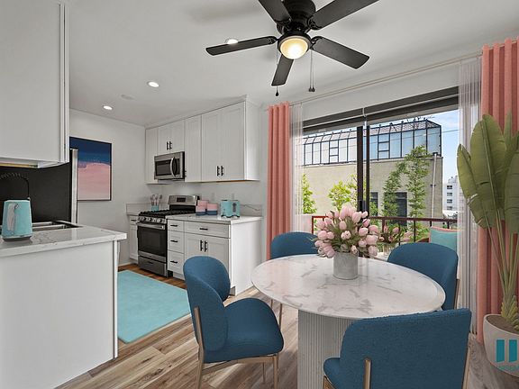 Kitchen, Dining Room, and Patio