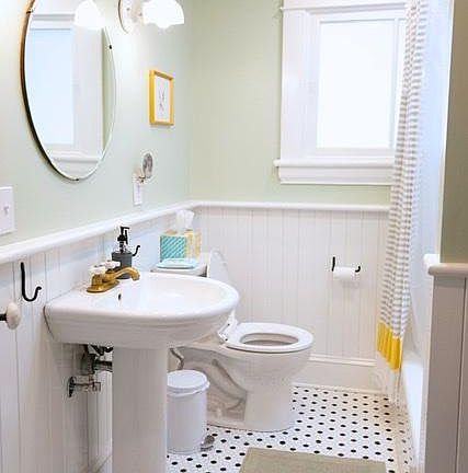 Bathroom with skylight
