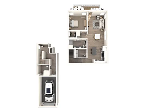 Floor plan A9G-B-Scheme1