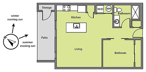 Floor plan 114 Southern Pacific