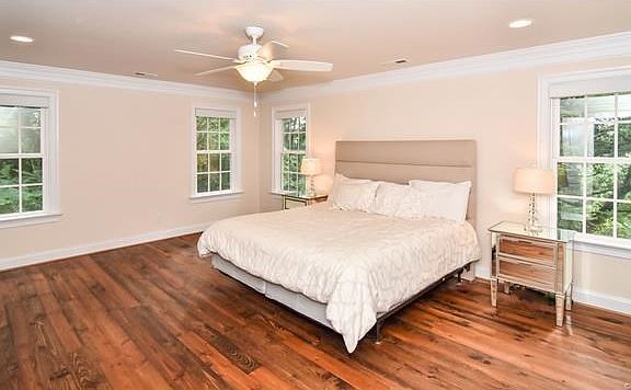 2nd Floor Master Bedroom 1 with Hardwood Floors