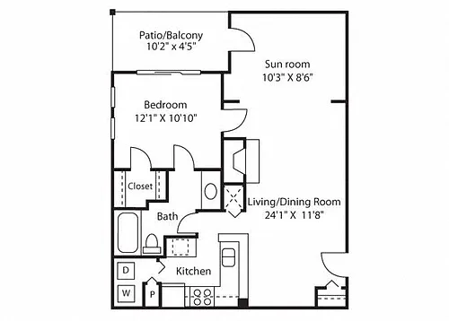 Floor plan A2