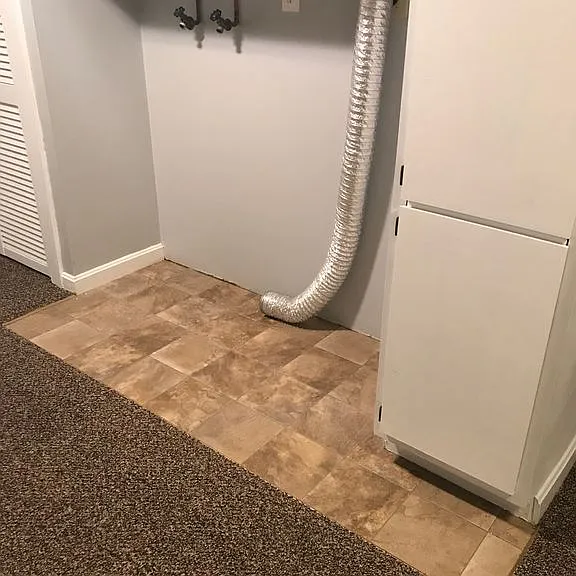 Washer/Dryer hookup in finished lower room
