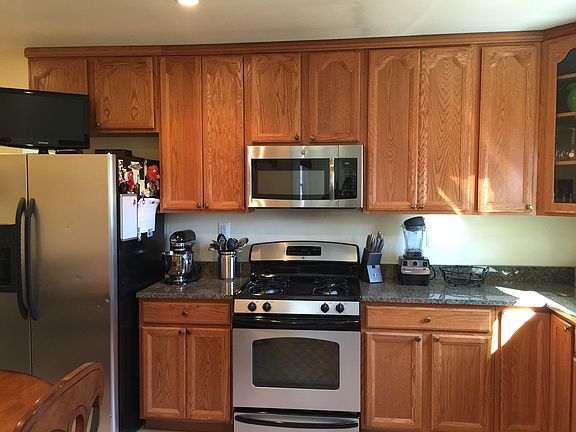 Updated stainless kitchen appliances