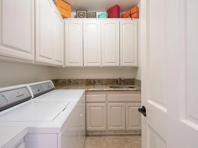 Full laundry room