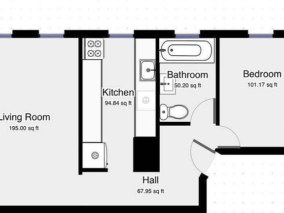 2nd image of 1710 Caton Ave APT 40