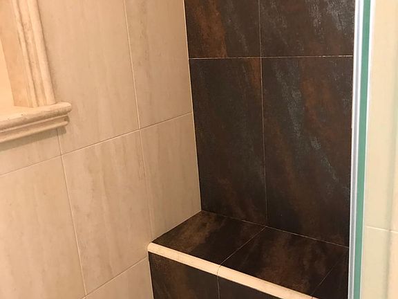 Inside of master bedroom bathroom