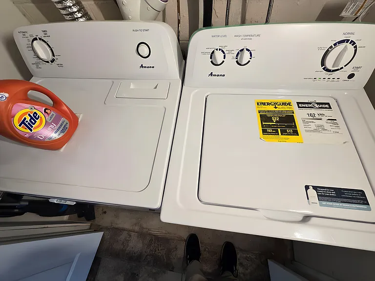 Laundry area