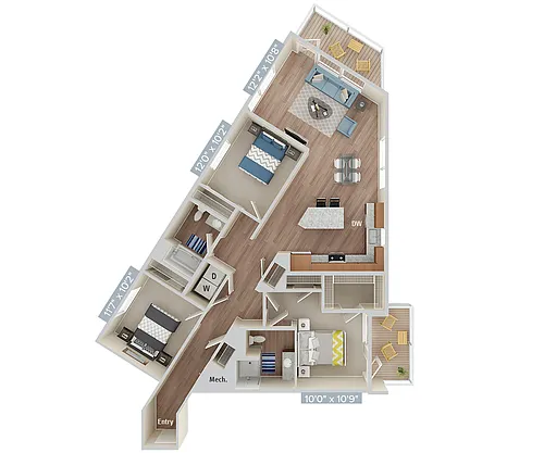 Floor plan 670