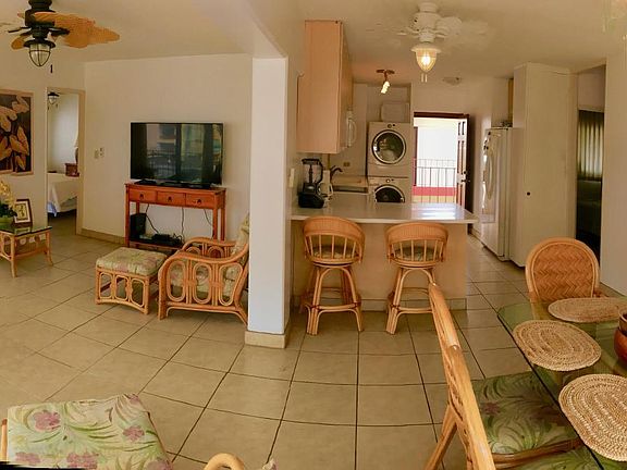 Panoramic view of inside living space