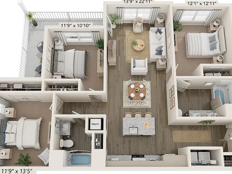 Classic City Flats | Luxury Apartments — Photo 46