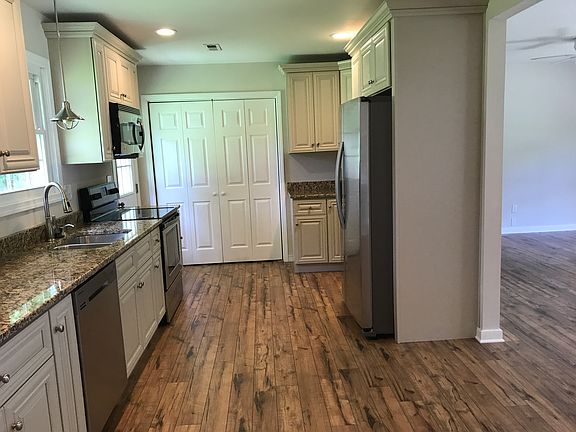 View of kitchen and laundry 
